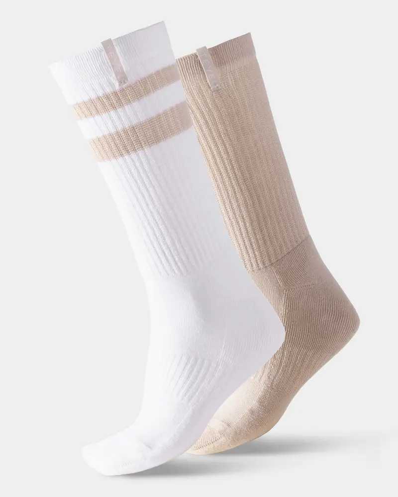 Lift Chunky Socken (2er-Pack) "Cream"