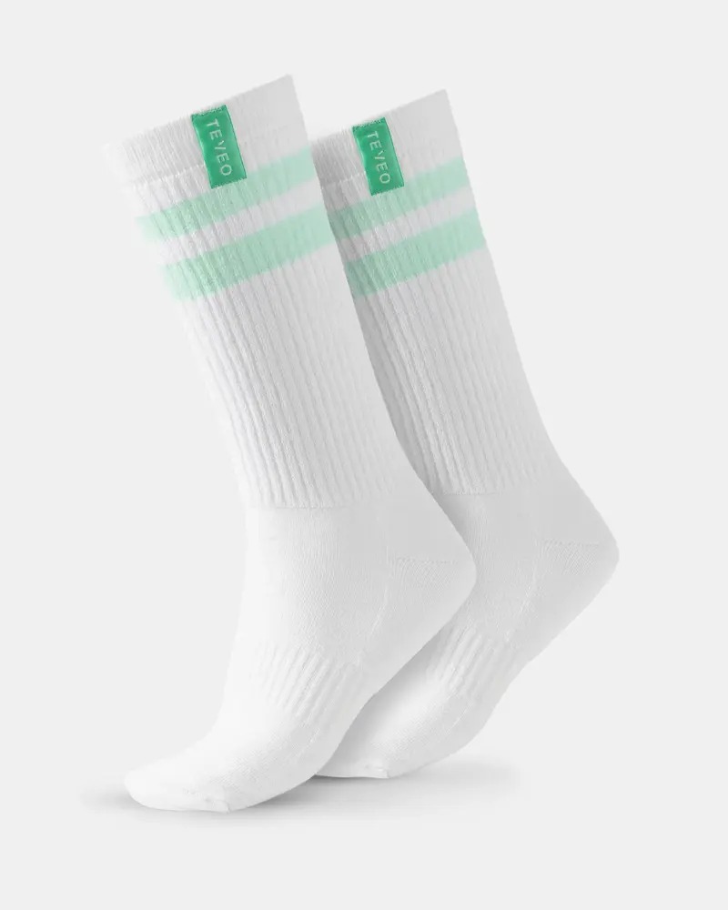 Lift Chunky Socken (2er-Pack) "Mint/Weiß"