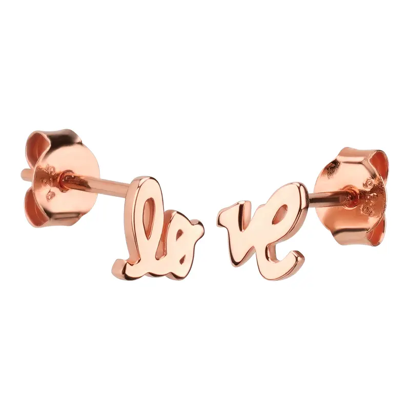 LO-VE Ohrstecker, Rosé