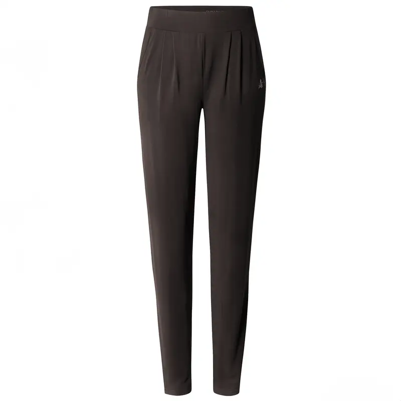 Long Pants, wide leg - dark-brown
