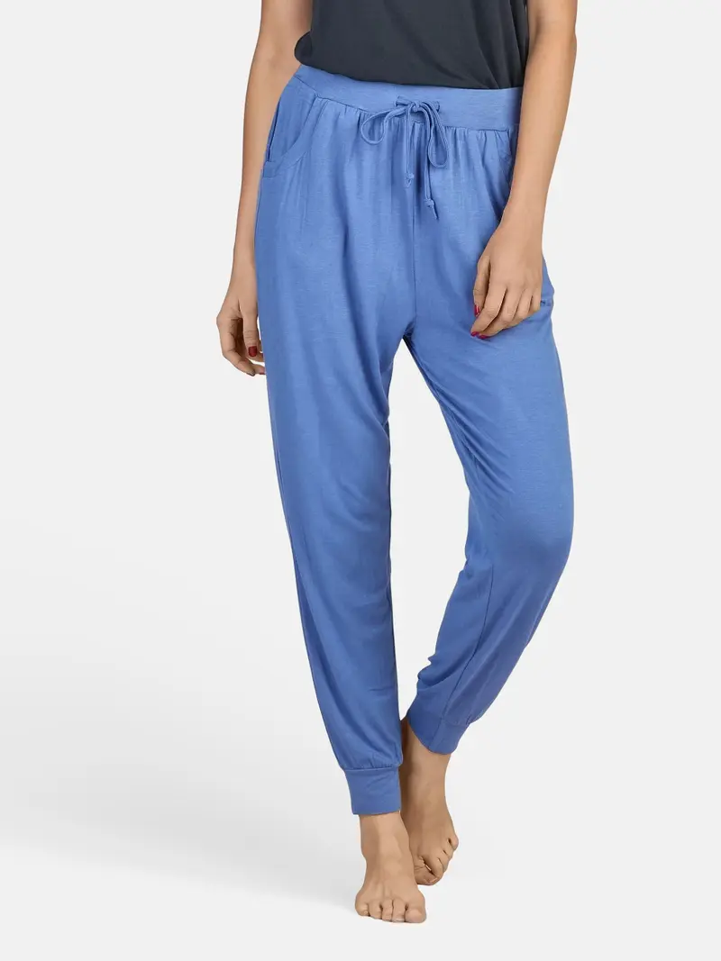 Long Pants Wide Leg - Queen Blue