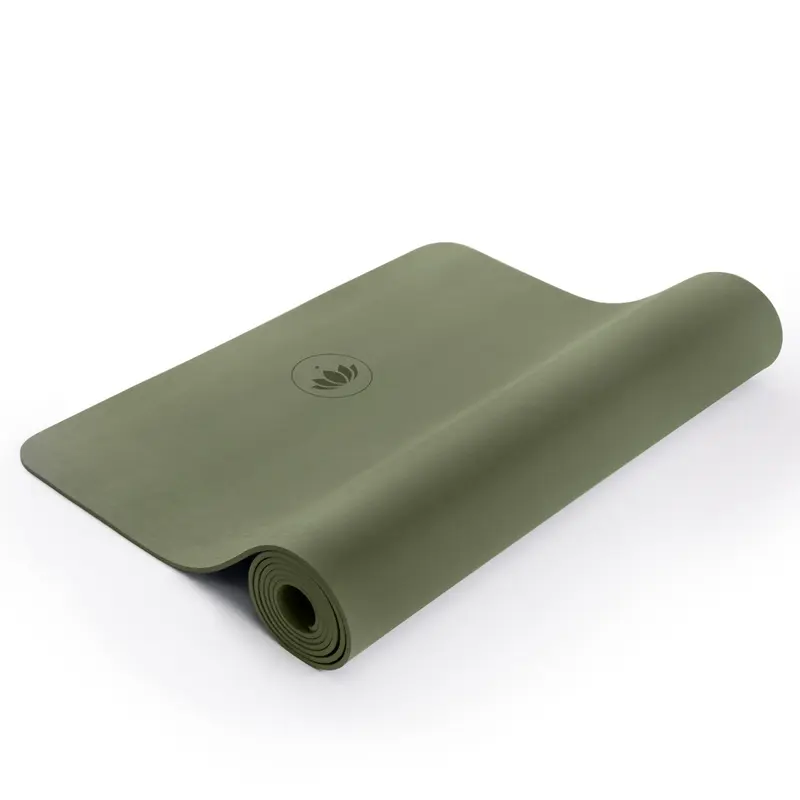 Lotuscrafts Yogamatte "THRIVE" - Oil Green