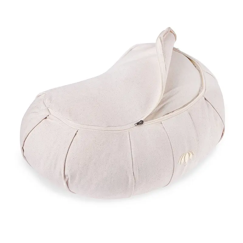 Lotuscrafts Zafu-Meditationskissen ZEN Halbmond