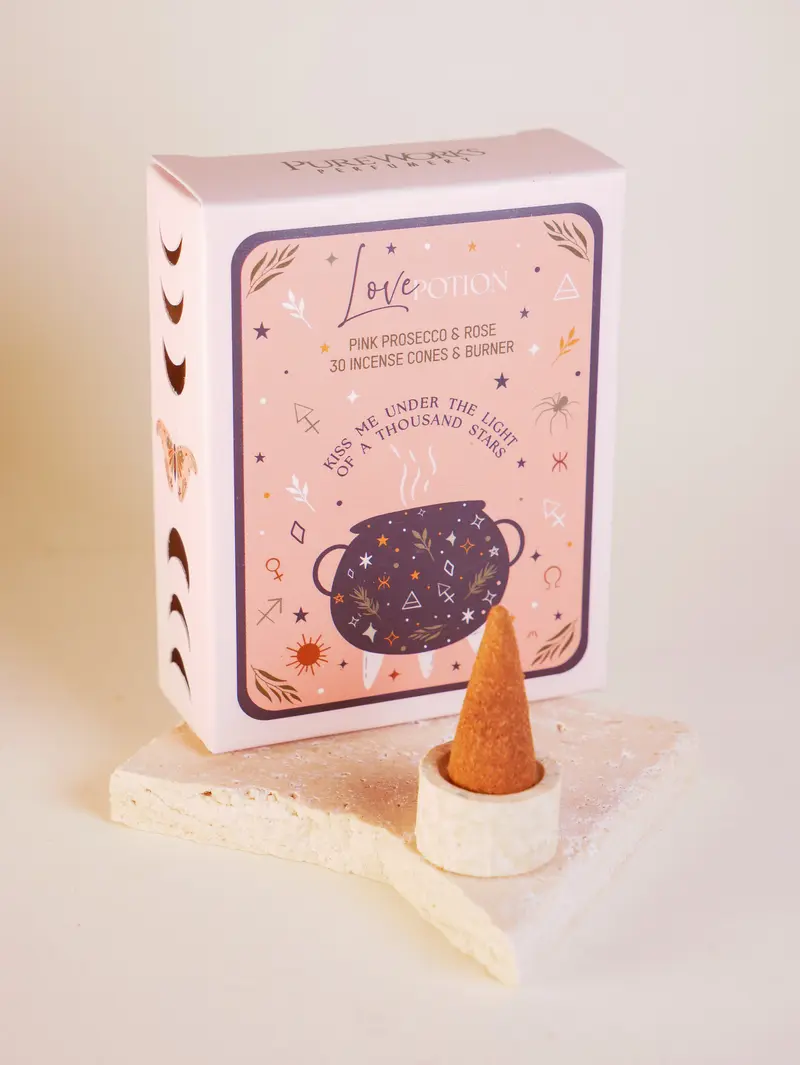 "Love Potion" Räucherkegel – indische Räucherkegel