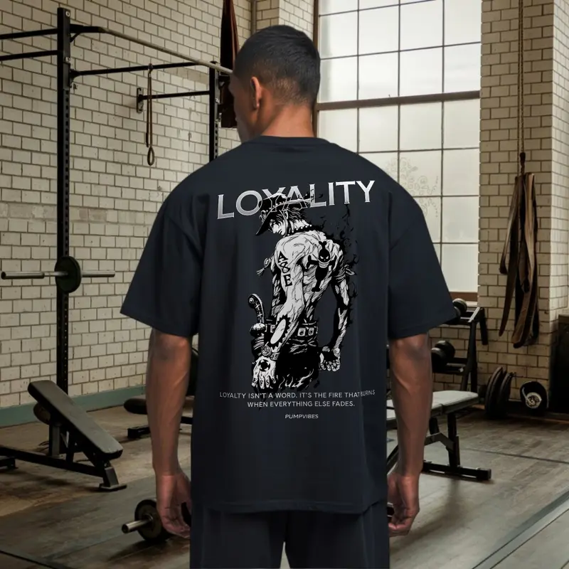 LOYALITY OVERSIZE SHIRT (BACKPRINT)