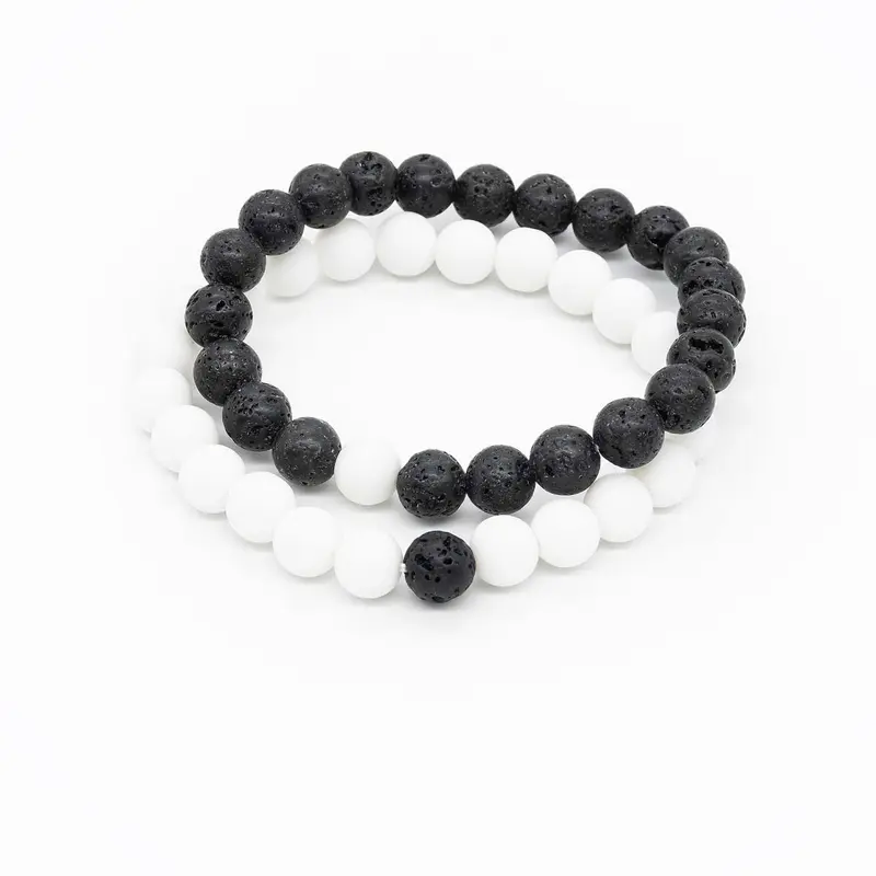 Luana - Lavastein Paararmband