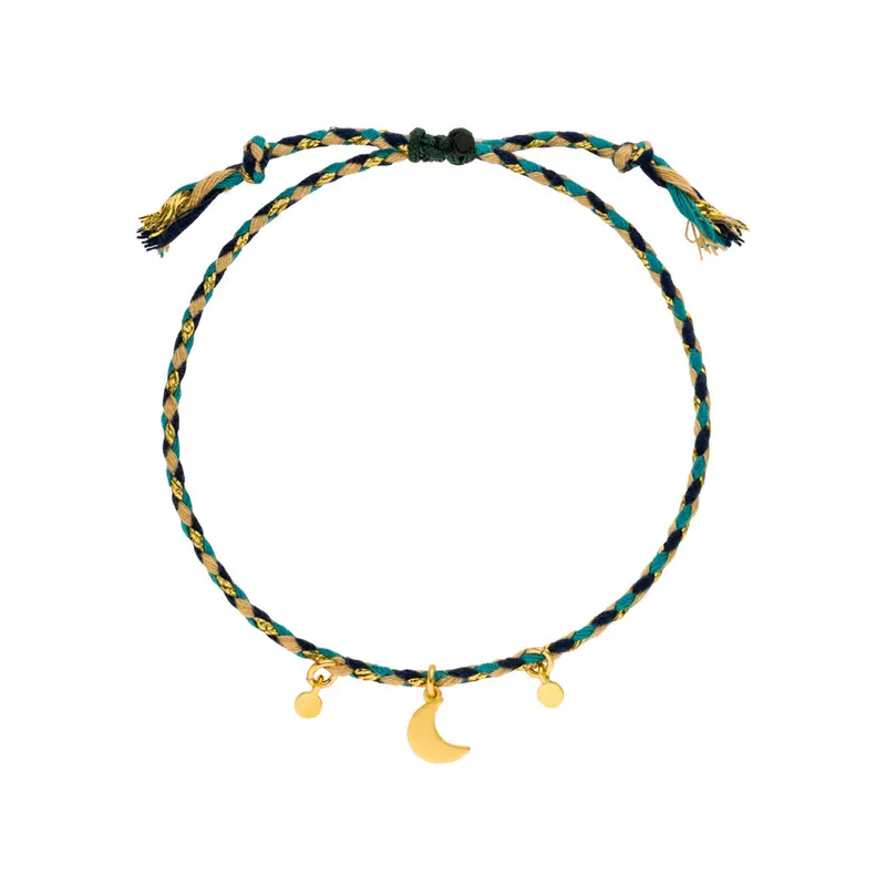 Magic Moon Happy Armband Gold