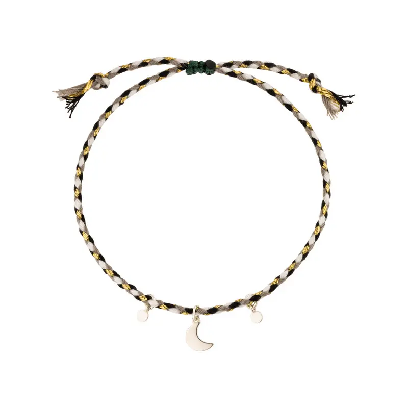 Magic Moon Happy Armband Silber