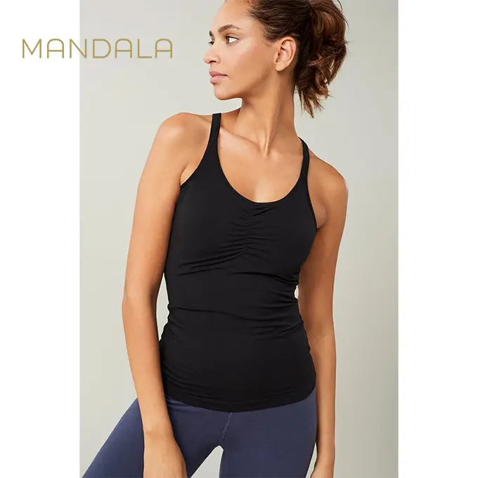 Mandala Infinity Top - black