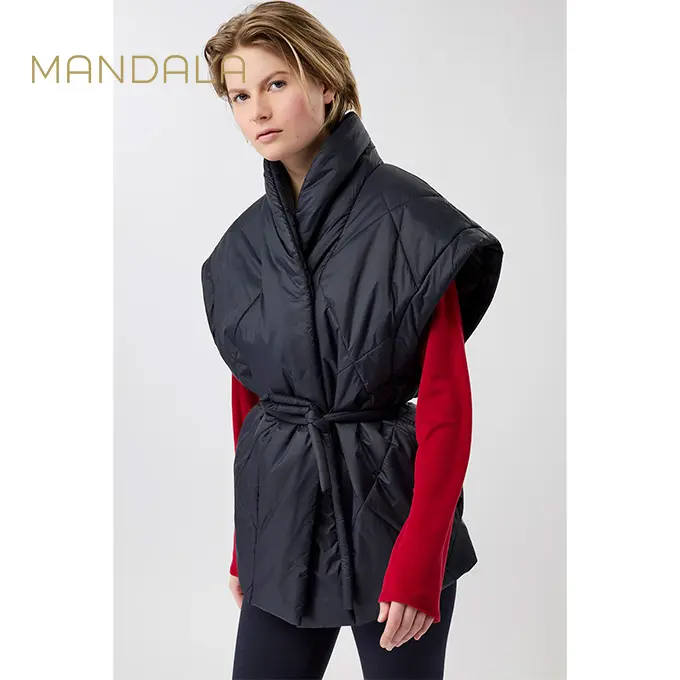 Mandala Snuggle Up Vest - night sky