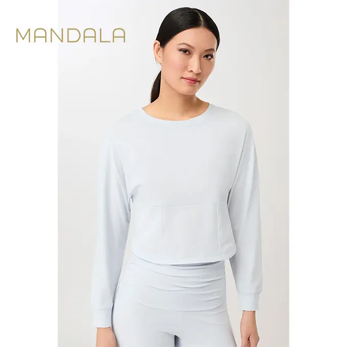 Mandala Soft Sweater - baby blue