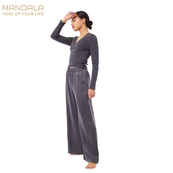 Mandala Travel Pants - grey