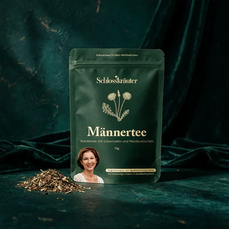 Männertee 75 g | Kräutertee mit Löwenzahn & Weidenröschen