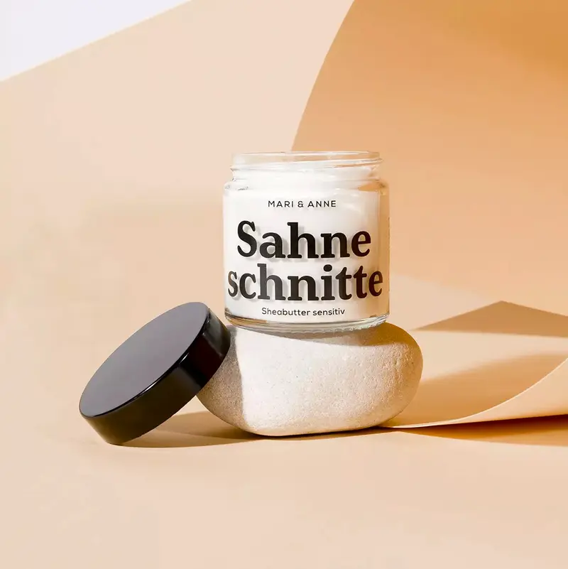 MARI&ANNE Sheabutter "Sahneschnitte Sensitiv" 60 g