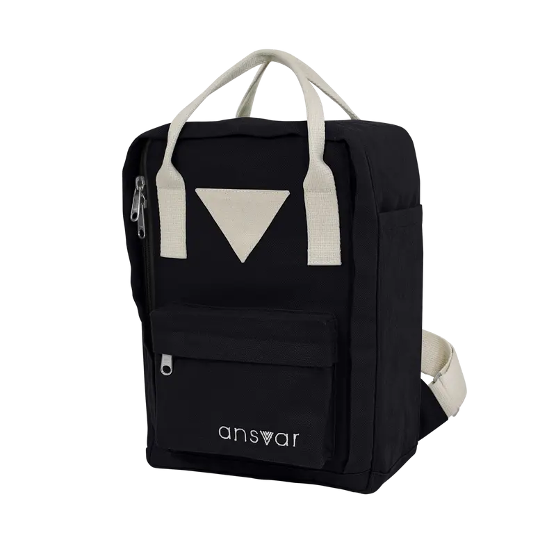 MELAWEAR Mini Rucksack "ansvar IV" schwarz