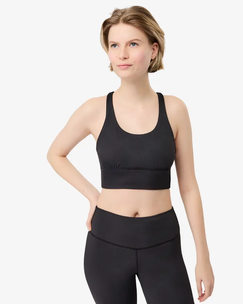 Monoprinted Bra - Monochrome