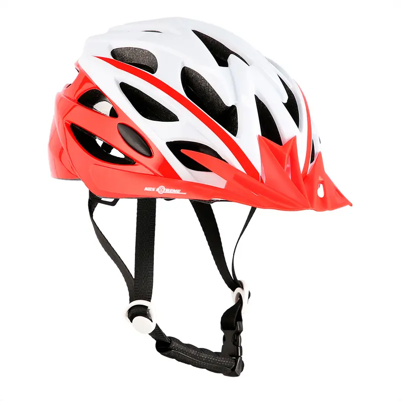 MTW210 WEIß-ROT GRÖßE L (59-65CM) HELM NILS EXTREME