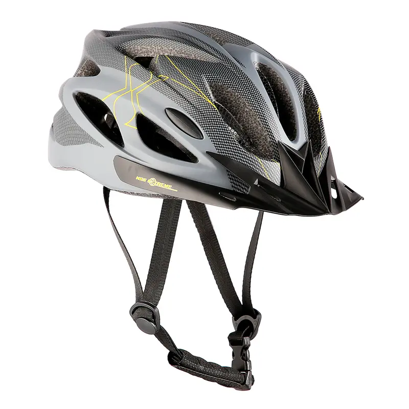 MTW291 GRAU-SCHWARZ GRÖßE M (51-60 CM) HELM NILS EXTREME