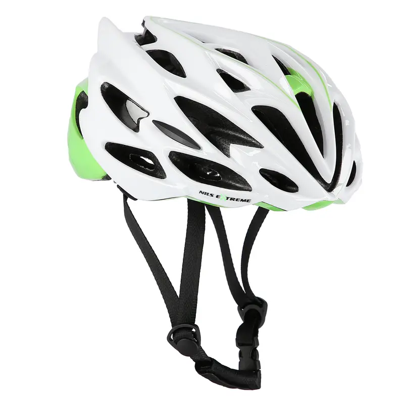 MTW58 WEIß-GRÜN GRÖßE M (55-61 cm) HELM NILS EXTREME