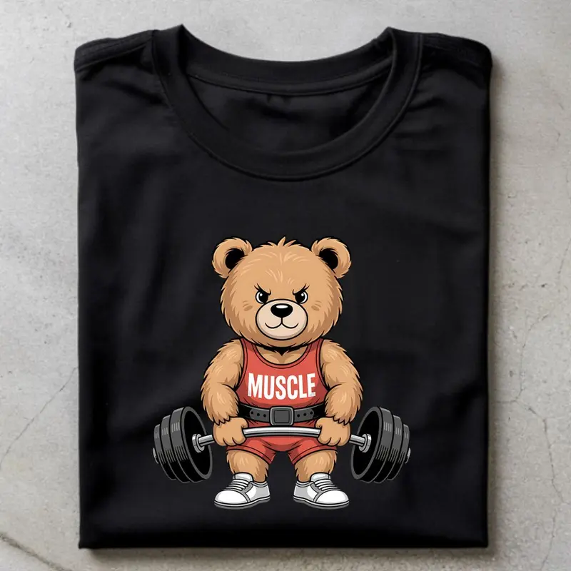 MUSCLE TEDDY PREMIUM SHIRT