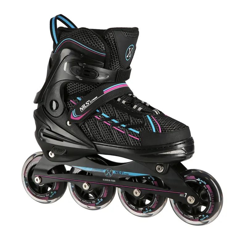 NA1128 SCHWARZ-VIOLETT GRÖßE L (39-42) INLINER NILS EXTREME