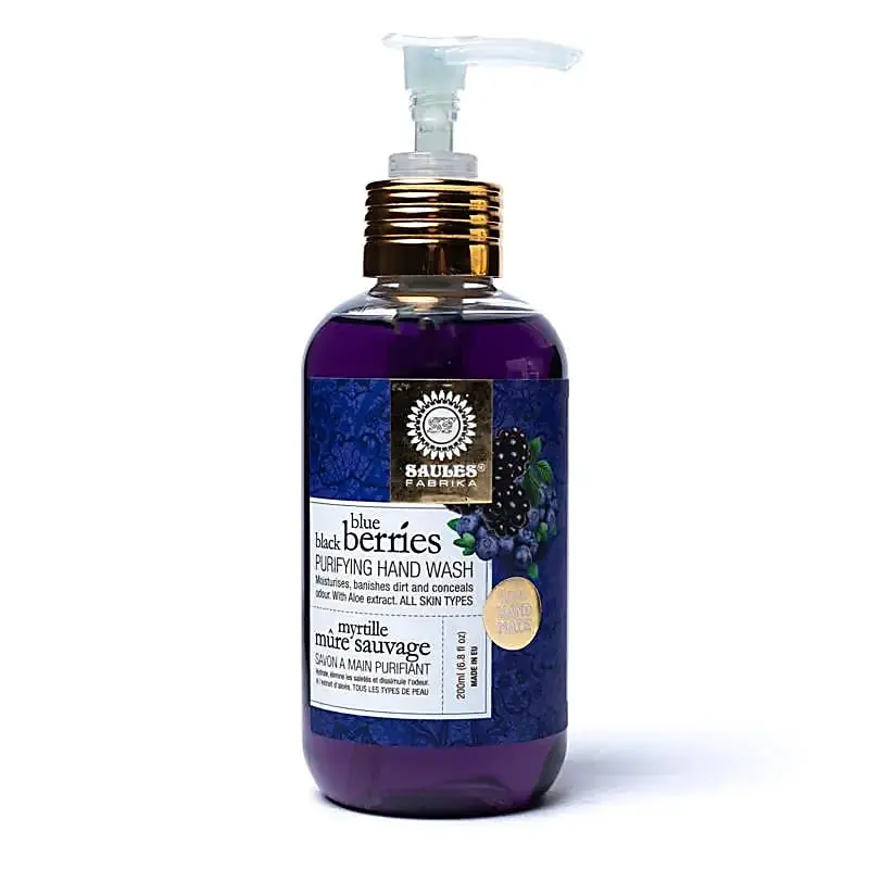 Natürliche Handseife Heidelbeeren Brombeeren 200ml