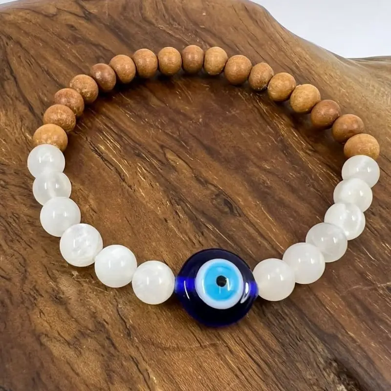 Nazar Armband - Mondstein