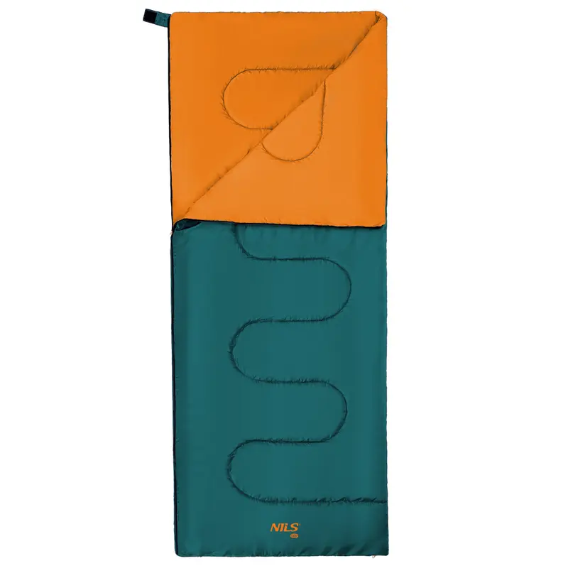 NC2002 GRÜN-ORANGE SCHLAFSACK NILS CAMP