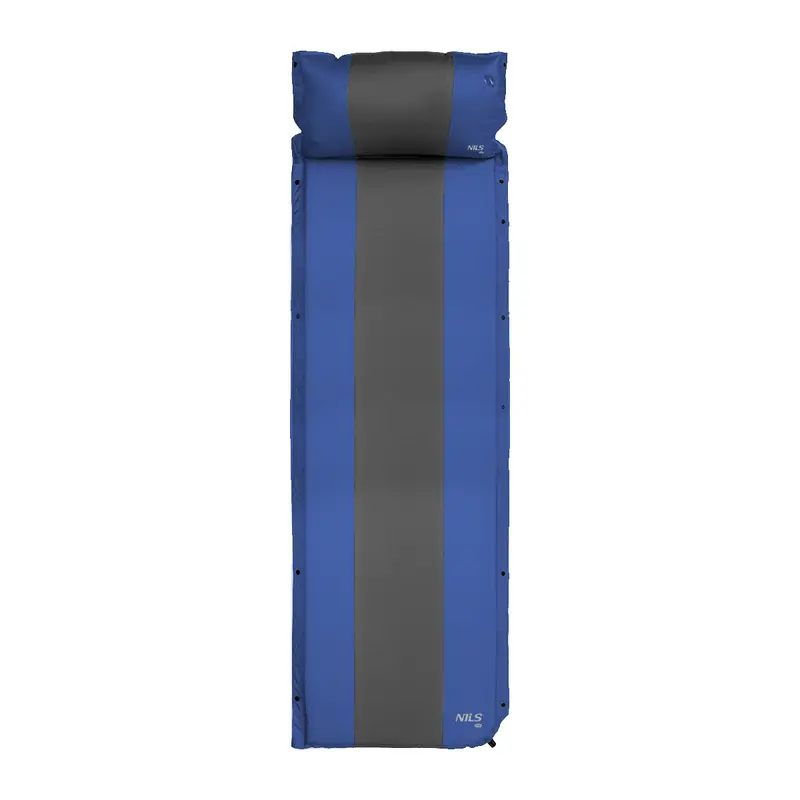 NC4349 BLAU-GRAU SELBSTAUFBLASENDE MATTE MIT KISSEN NILS CAMP