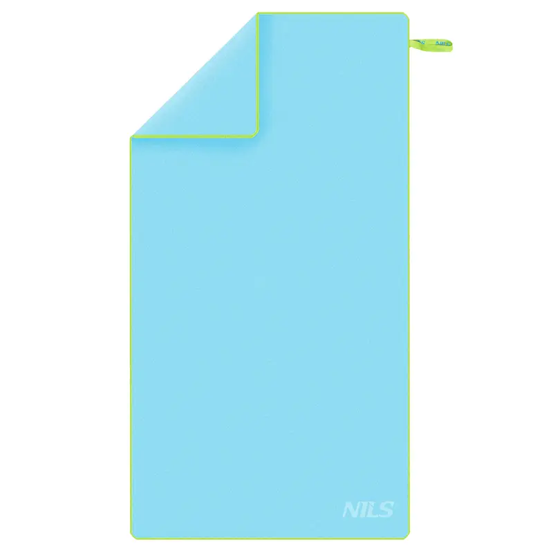 NCR12 MIKROFASERHANDTUCH HELLBLAU 180x100 cm NILS
