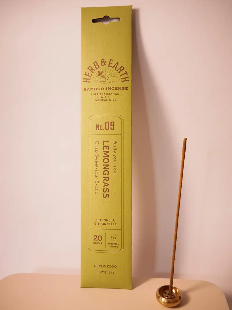 Nippon Kodo Räucherstäbchen Lemongrass – japanische Räucherstäbchen