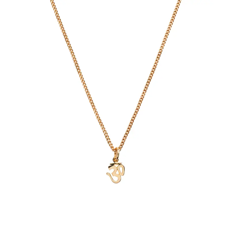 OM Kette "AUM" Gold