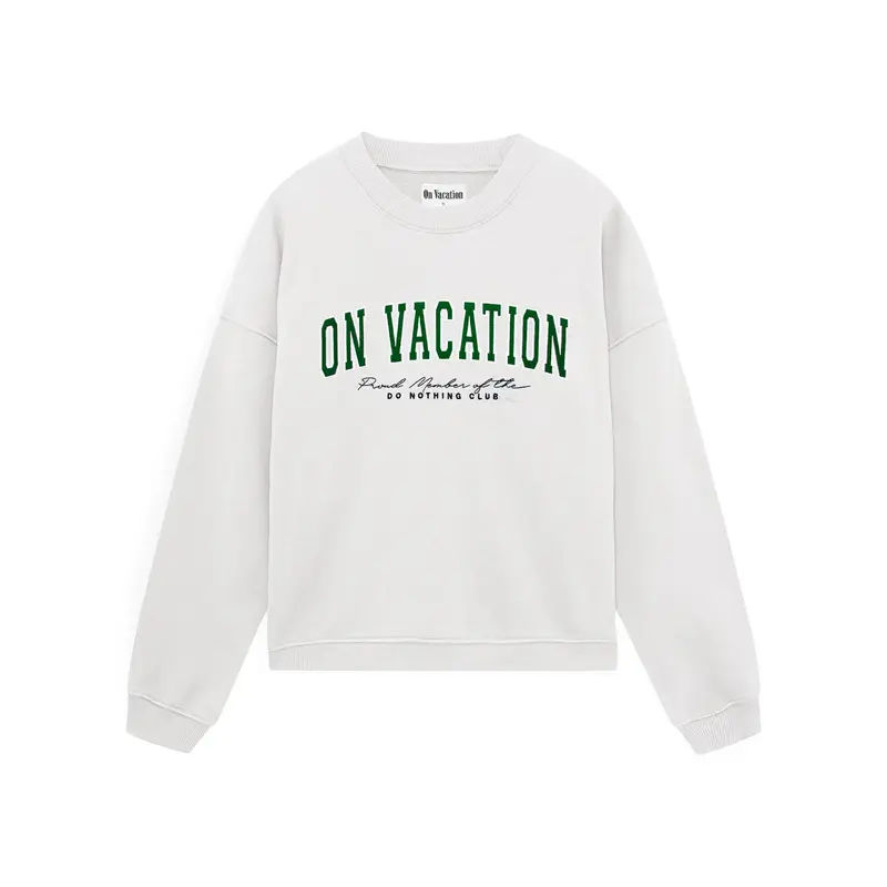 On Vacation Sweater "College"