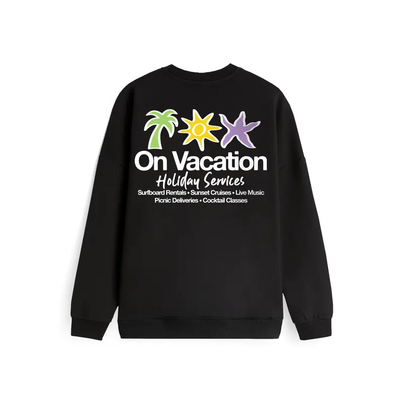 On Vacation Sweater "Holiday Service"