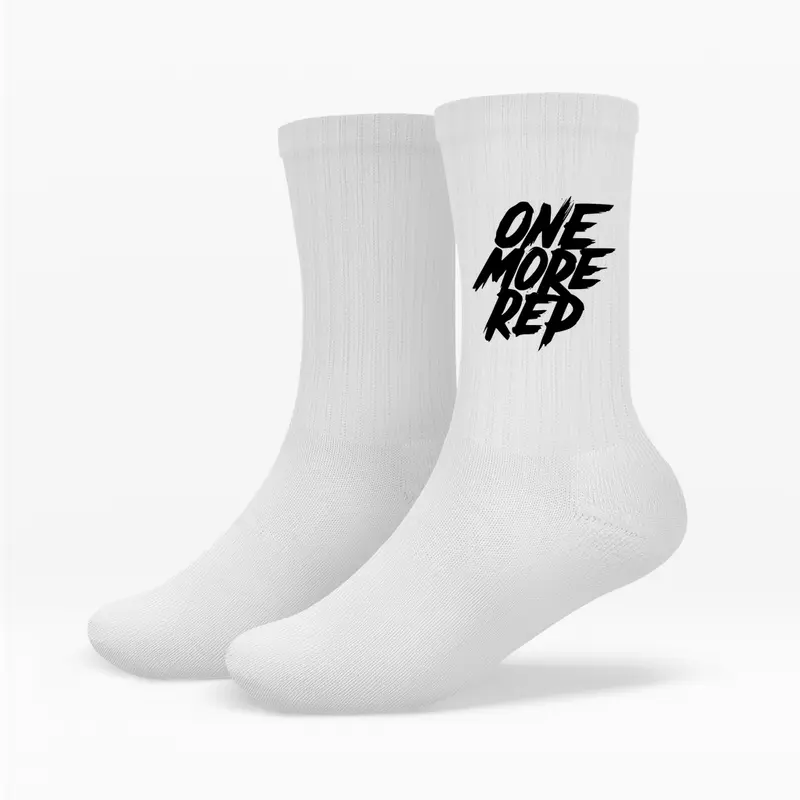 ONE MORE REP CREW SOCKEN