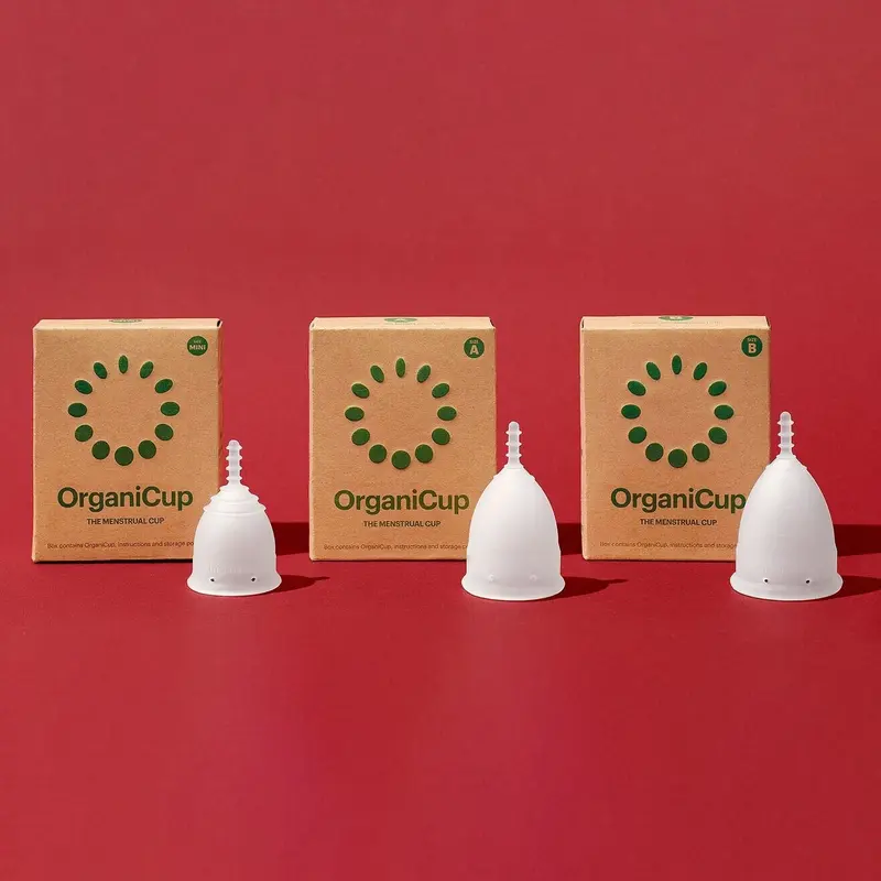 OrganiCup Menstruationstasse