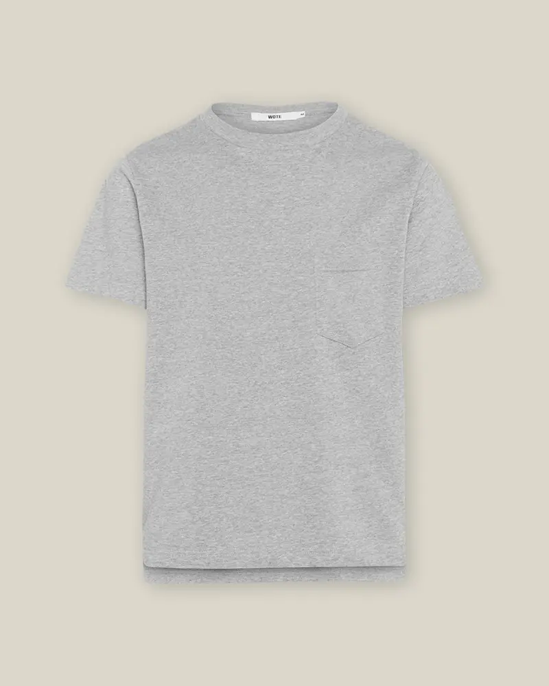 Oversized T-Shirt – Organic Cotton | Boyfriend Fit | Brusttasche