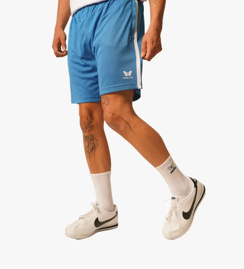 PAPILLON BANDED SHORTS HERREN, BLAU