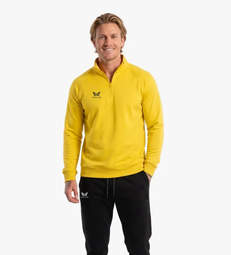 PAPILLON HALFZIP HERREN, GELB