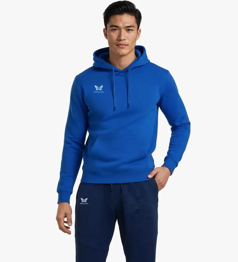 PAPILLON HOODIE HERREN, BLAU