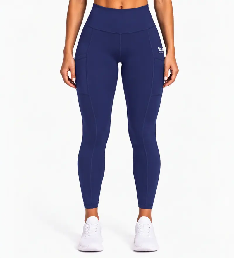 PAPILLON LEGGINGS DAMEN, NAVY