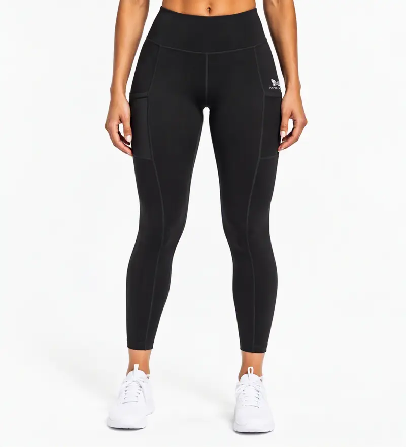 PAPILLON LEGGINGS DAMEN, SCHWARZ