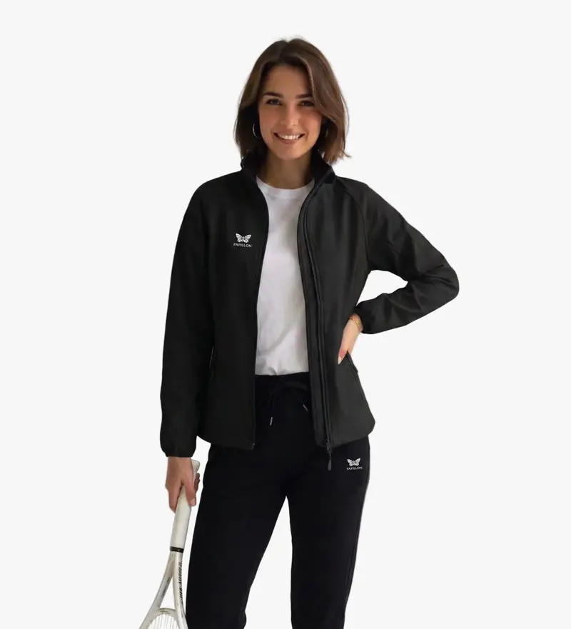 PAPILLON SOFTSHELL JACKE DAMEN 2.0, SCHWARZ