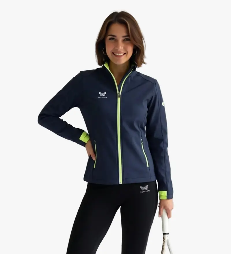 PAPILLON SOFTSHELL LIGHT JACKE DAMEN, NAVY