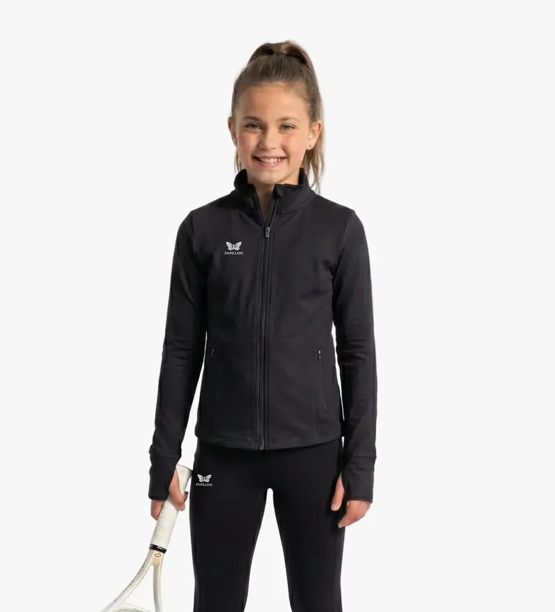 PAPILLON SPORTJACKE MÄDCHEN, SCHWARZ
