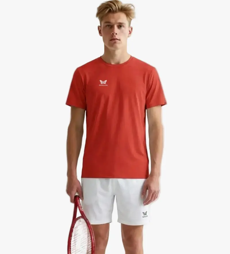 PAPILLON T-SHIRT HERREN, ROT
