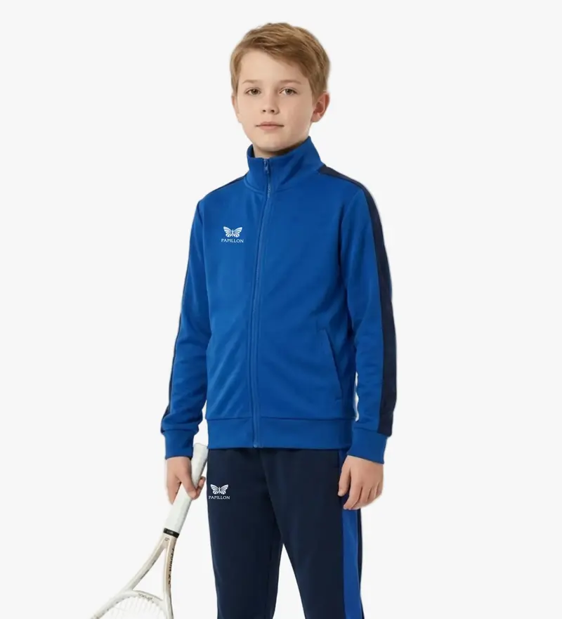 PAPILLON TRAININGSJACKE KNABEN, BLAU-NAVY