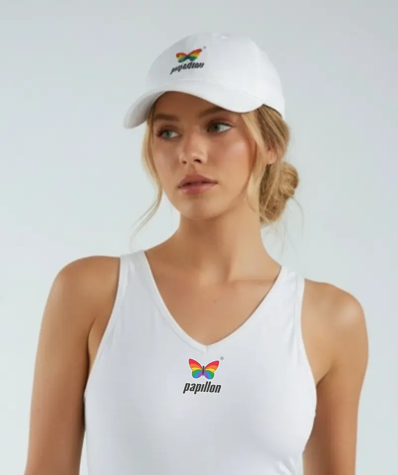 PAPILLON VINTAGE CAP DAMEN, WEIß