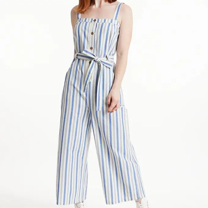 People Tree Jumpsuit Gestreift "Rena"