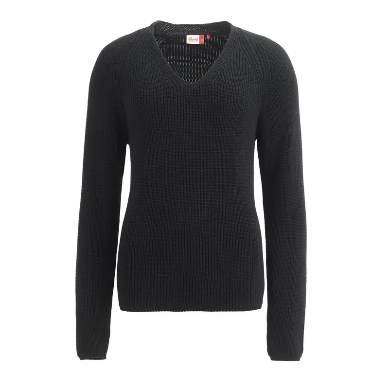 People Wear Organic Grobstrick Pullover V-Neck